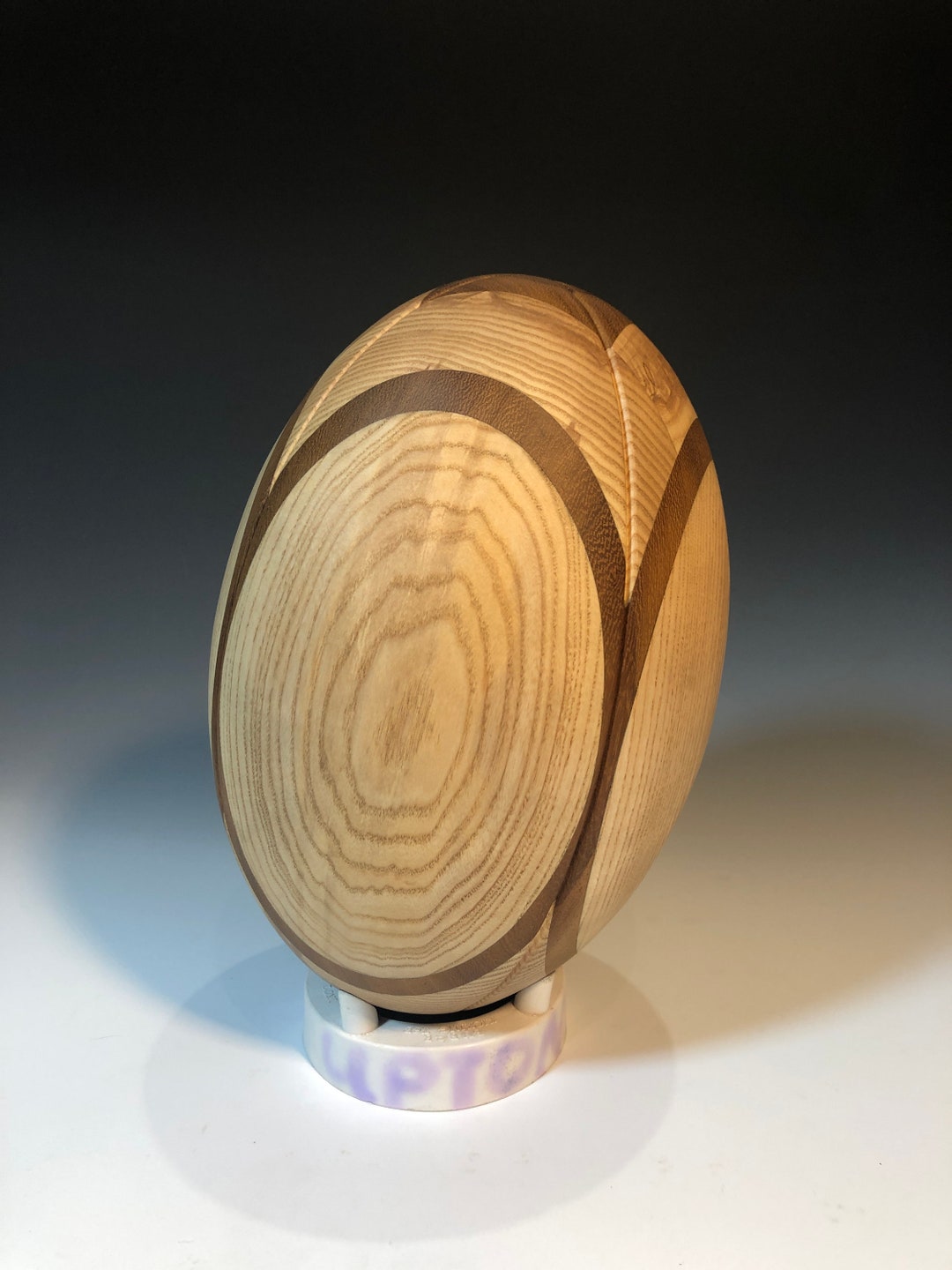 Wooden Rugby Ball Urn custom Made to Order Etsy