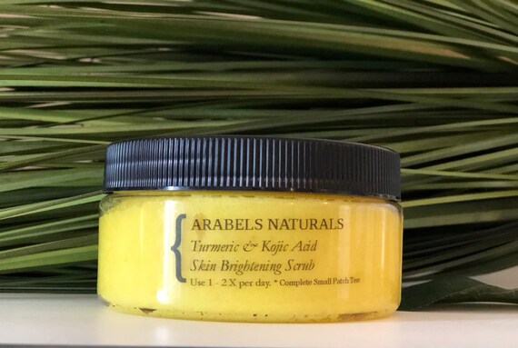 kojic acid lip scrub