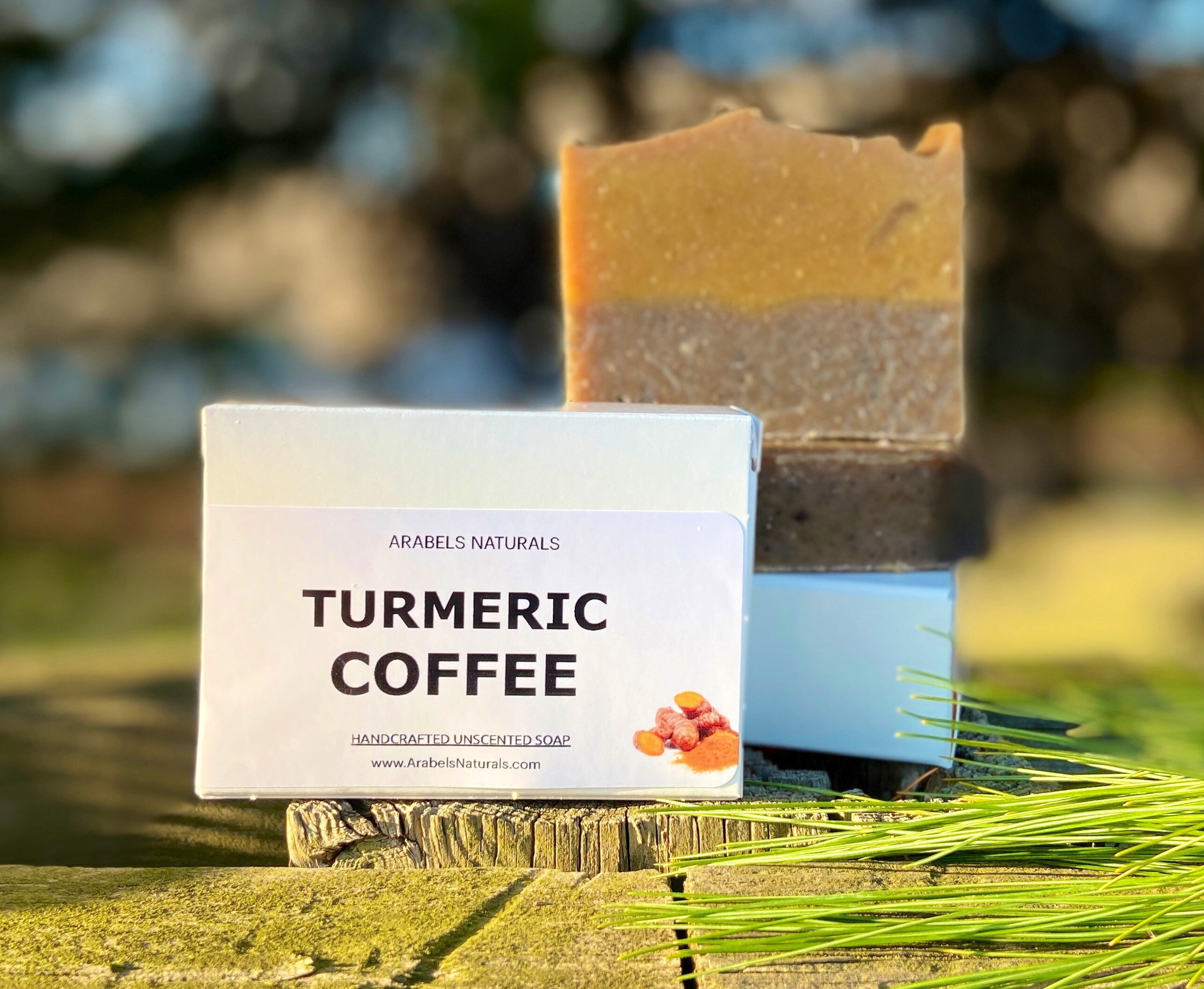 TURMERIC SOAP with Organic Coffee Etsy