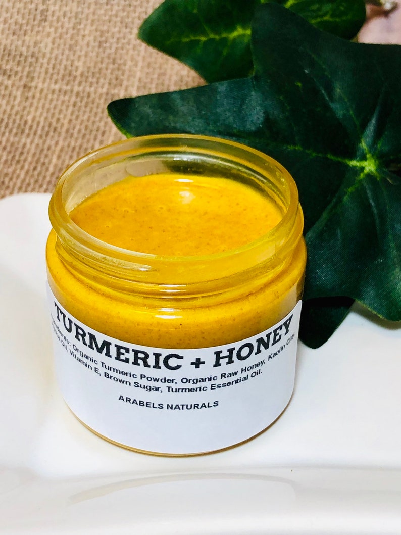 TURMERIC HONEY ALOE Face Mask Dark Spot hyperpigmentation Etsy