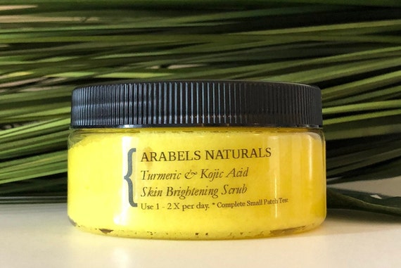 kojic acid lip scrub