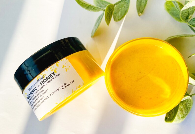 Tumeric Face Mask Turmeric Honey Exfoliating Mask | Etsy
