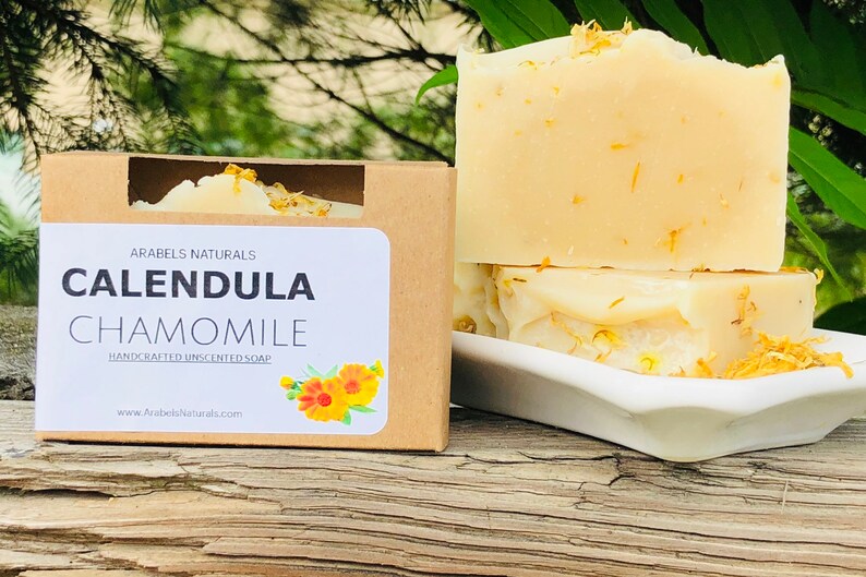 CALENDULA SOAP Eczema Soap Psoriasis Soap Homemade Soap Etsy