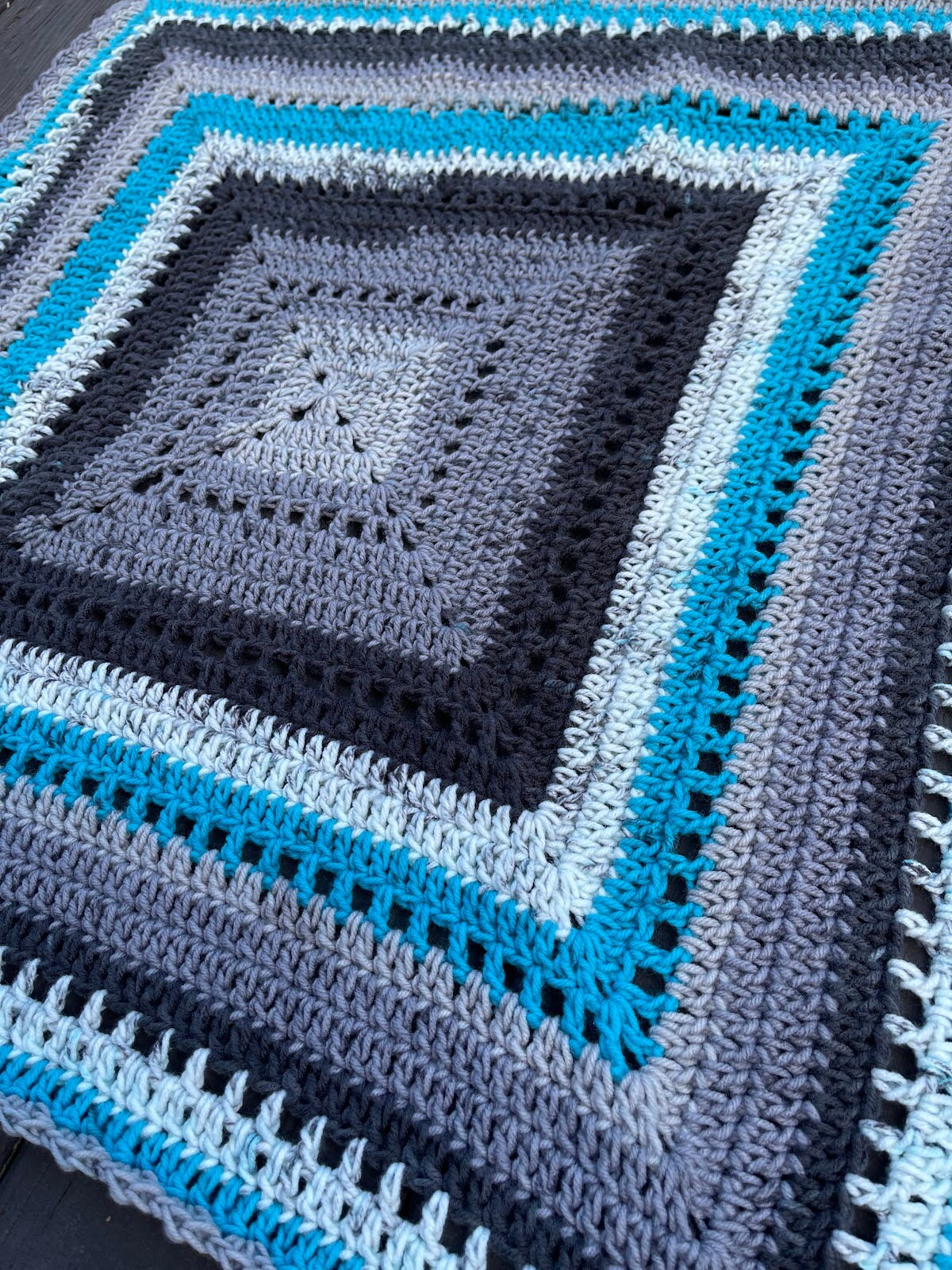 One Cake Baby Blanket Crochet Pattern Digital Download Etsy