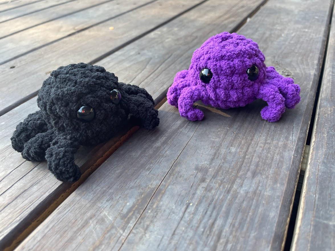 Stuffed Spider Pattern Crochet Plush Spider Amigurumi Pattern | Halloween Fall Decor (PDF ...