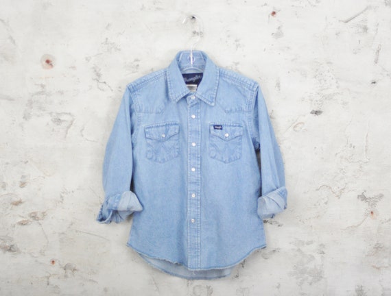 denim shirt buttons