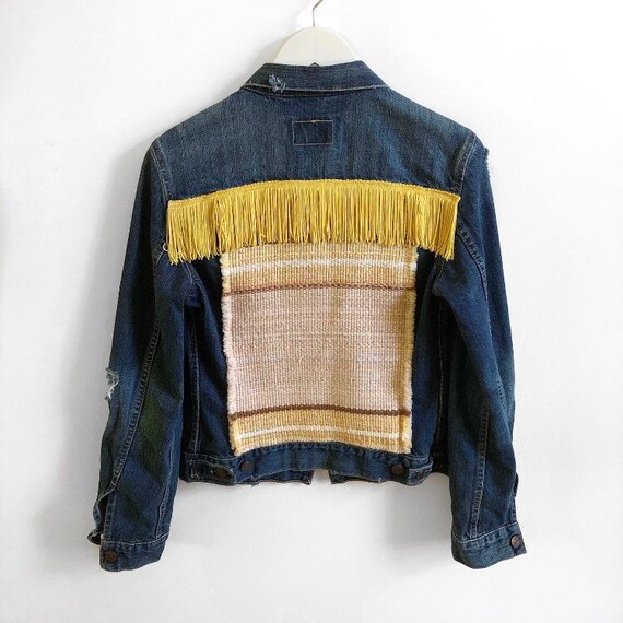 custom levis jean jacket