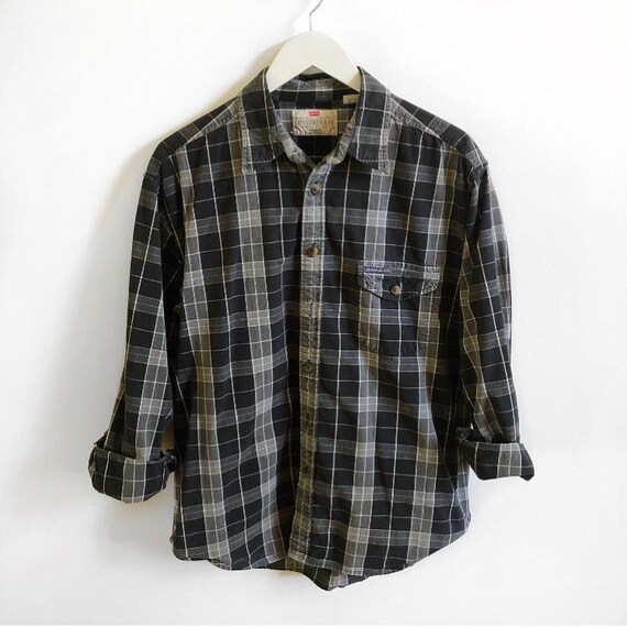 vintage levis button up shirt