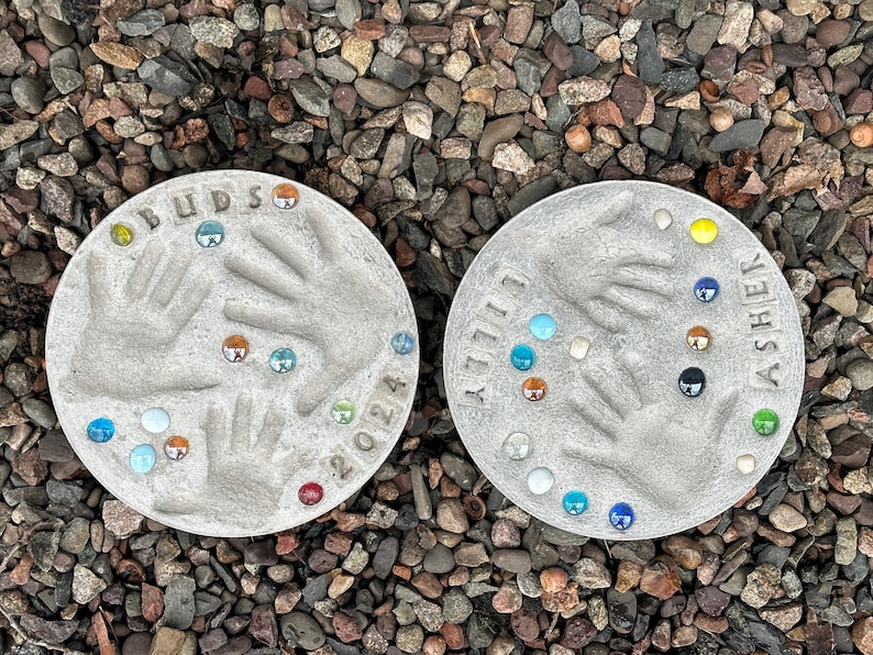 Handprint Stepping Stones