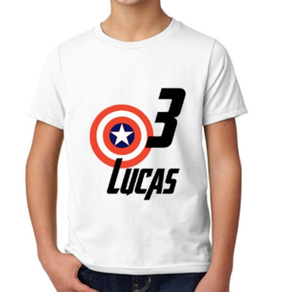 captain america kids t shirt