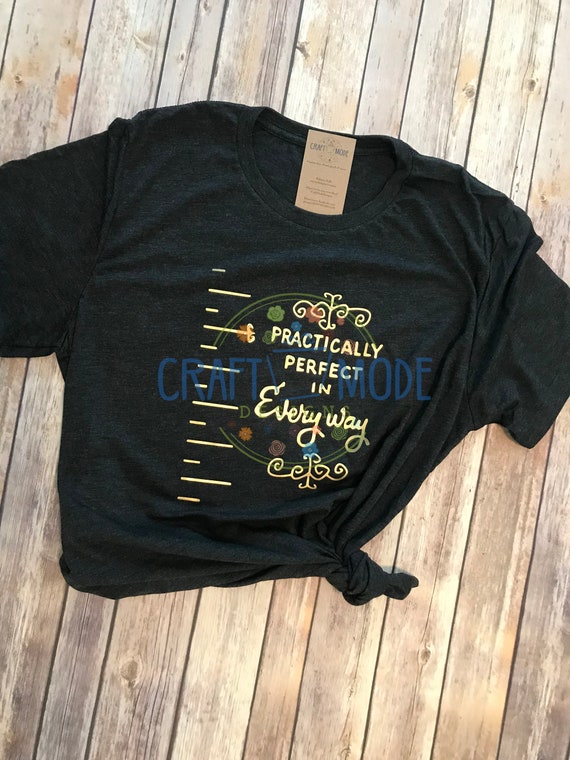 mary poppins practically perfect t shirt