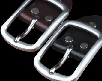 stainless steel belt buckle connection set 40mm Fits 1 1/2" (38mm) belt
