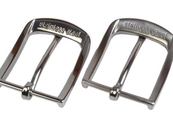 Stainless Steel Simp Pin Rectangle Belt Buckle 40mm - Etsy