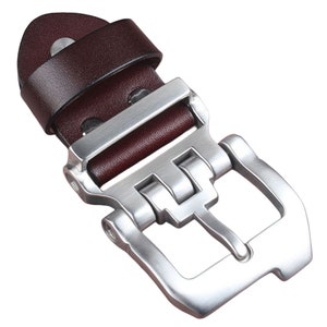 stainless steel belt buckle connection set 40mm Fits 1 1/2 38mm belt image 4