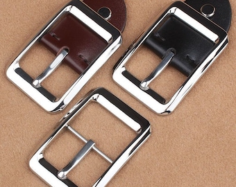 stainless steel belt buckle connection set 40mm Fits 1 1/2" (38mm) belt