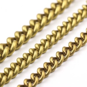 Massiv Messing Schlüsselanhänger Schlüsselanhänger Messing Ketten Geldbörse Kette Geldbörse Ketten 50cm Länge