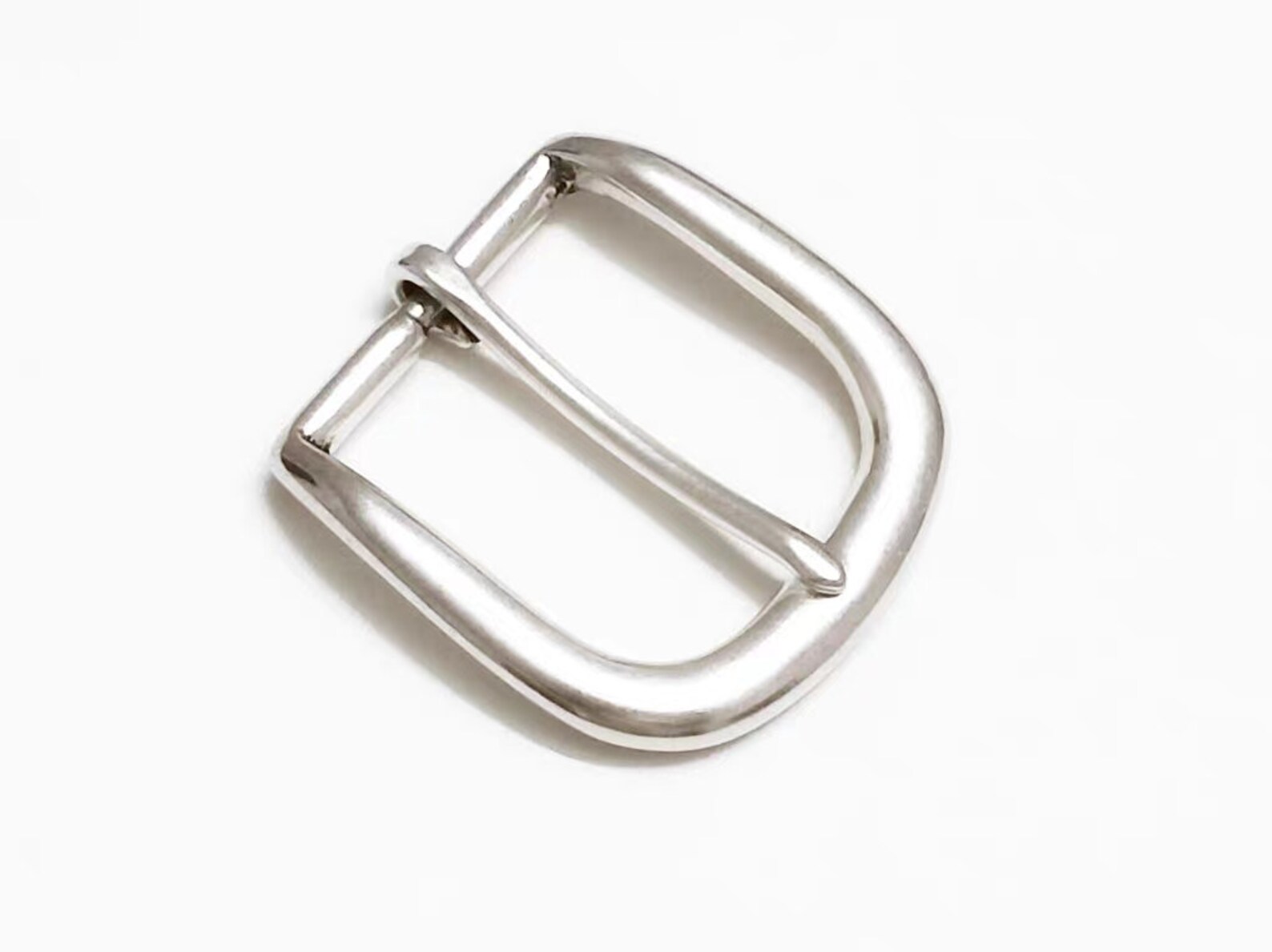 Metallic Loop Buckle Silver Copper Solid Brass Oval Rectangular Belt Buckle Loop 38mm - Etsy