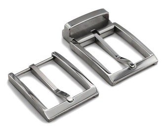 rectangle simple style stainless steel belt buckle Fits 35mm belt