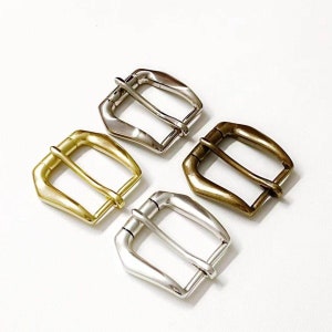 Solid brass adjusted belt buckle 30mm