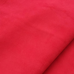 soft red suede Goat skin Leather piece, Genuine Whole hide