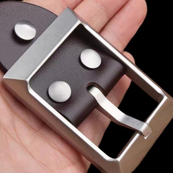 Lightweight Titanium alloy rectangle belt buckle set 40mm Lightweight Titanium alloy rectangle belt buckle set 40mm