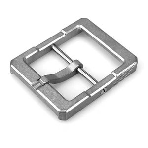 Lightweight Titanium alloy Adjustable rectangular belt buckle Detachable 40mm for 1 1/2&quot;