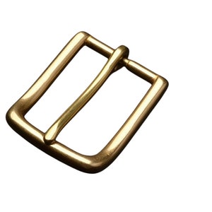 Solid brass simple pin Adjustable belt buckle 30mm B