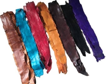 economy red blue black brown eel skins fish skin Leather piece Genuine Whole hide