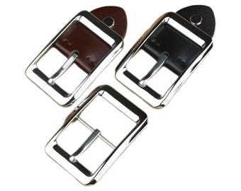 stainless steel belt buckle connection set 40mm Fits 1 1/2" (38mm) belt