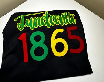 JUNETEENTH in COLOR Juneteenth, TShirt, Adult, Kids, Women, Men