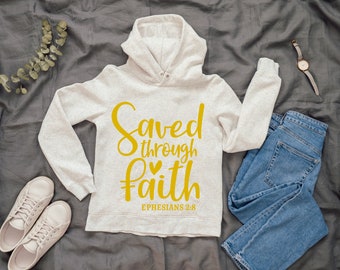 Faith, Christian Sayings, GOD, Love, Fellowship, Hoodies, Pullover Hoodie, Graphic Sweaters, Graphic Hoodies, Faith Based