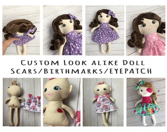 look alike plush dolls