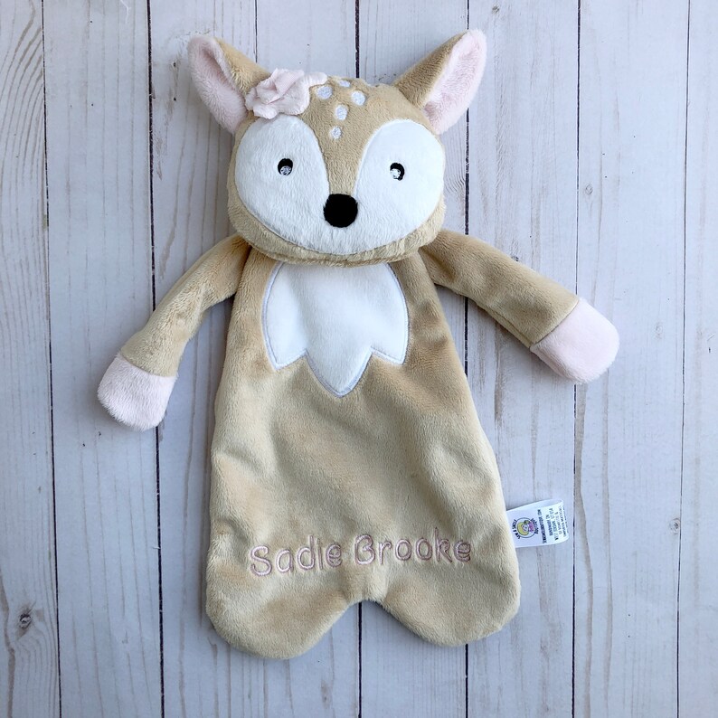 Organic Lovey Blanket - Fawn