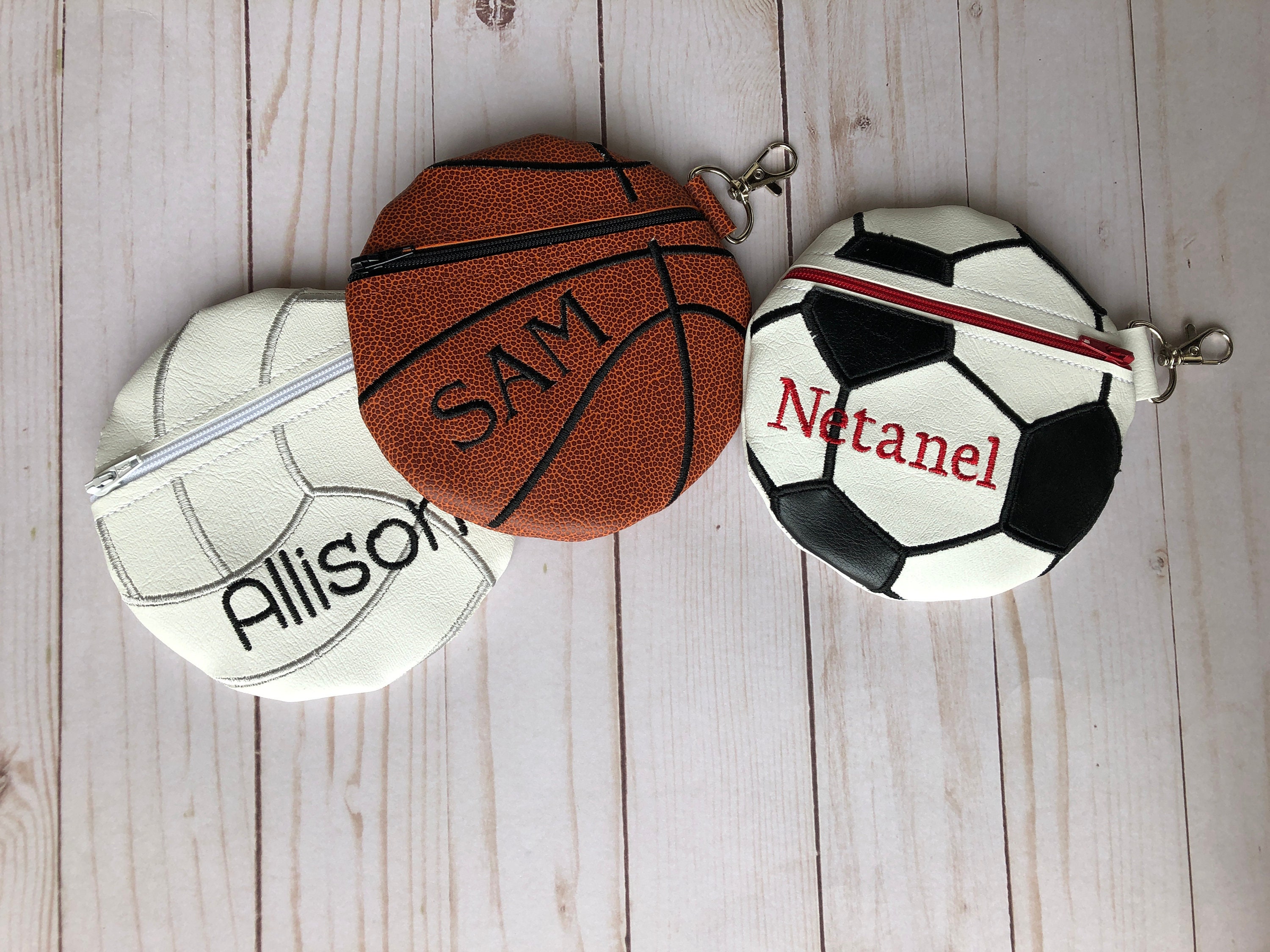 Personalized football gifts for players Football coin purse Etsy