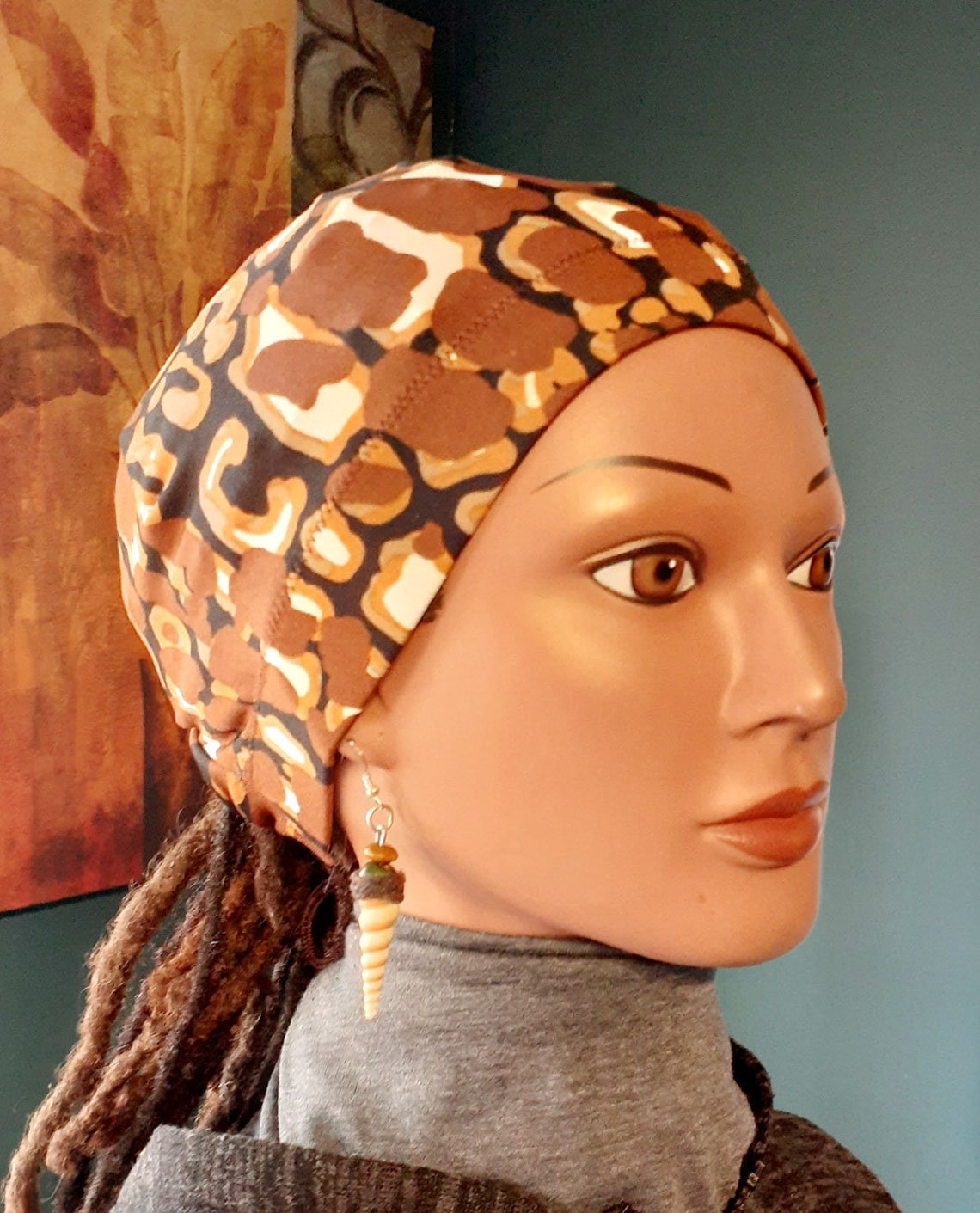 High Fashion Dreadlock Stay on Ponytail Cap/Scrub Cap for locs Etsy