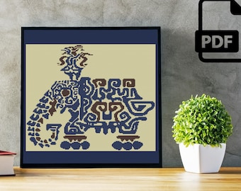 Kruissteekpatroon Legend of Zelda Vah Ruta Breath of the Wild