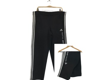 adidas pants button down side