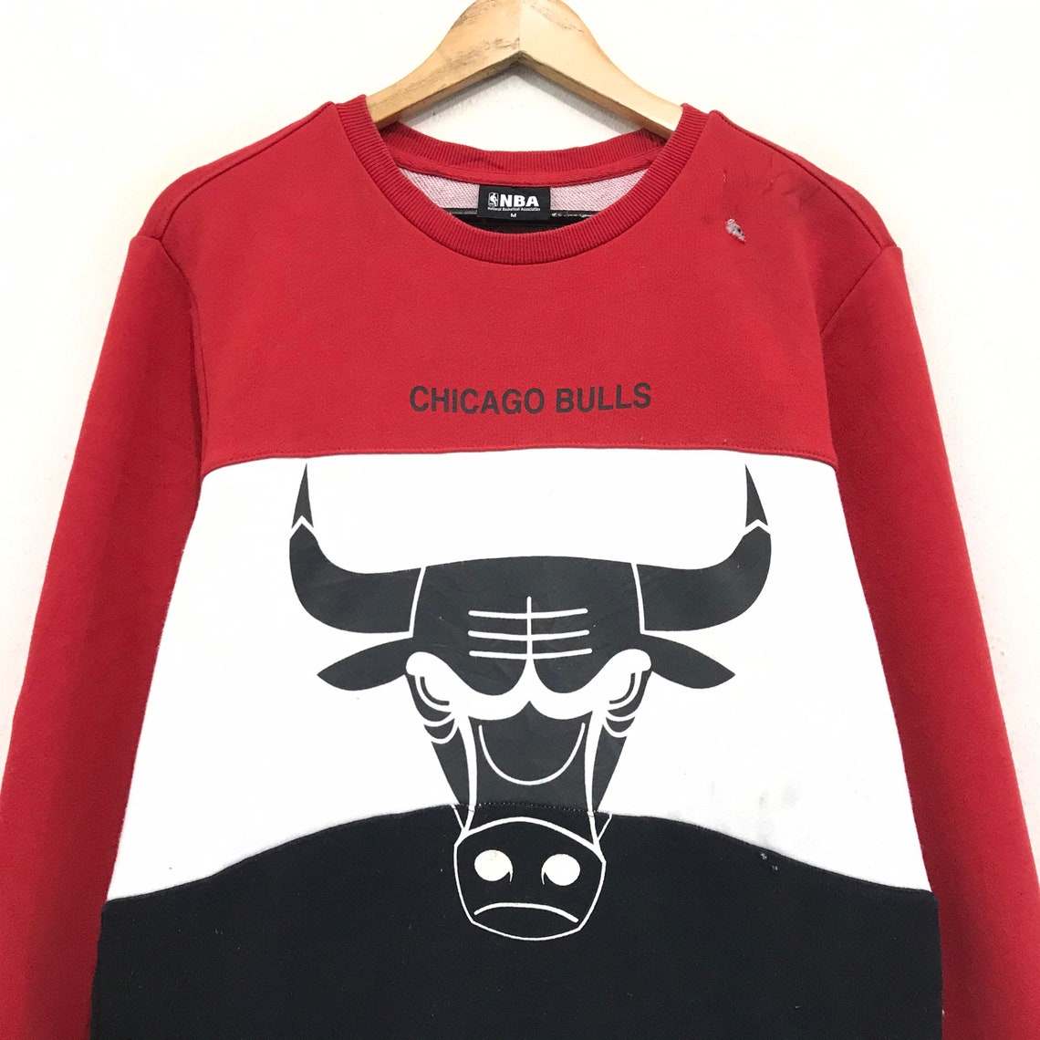 Rare Vintage Chicago Bulls Sweatshirt Crewneck Big Logo | Etsy