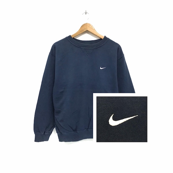 Vintage Nike Swoosh Sweatshirt Nike Embroidery Swo