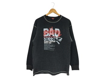 Bad BOy Spell out Sweater Large #4242-3-167