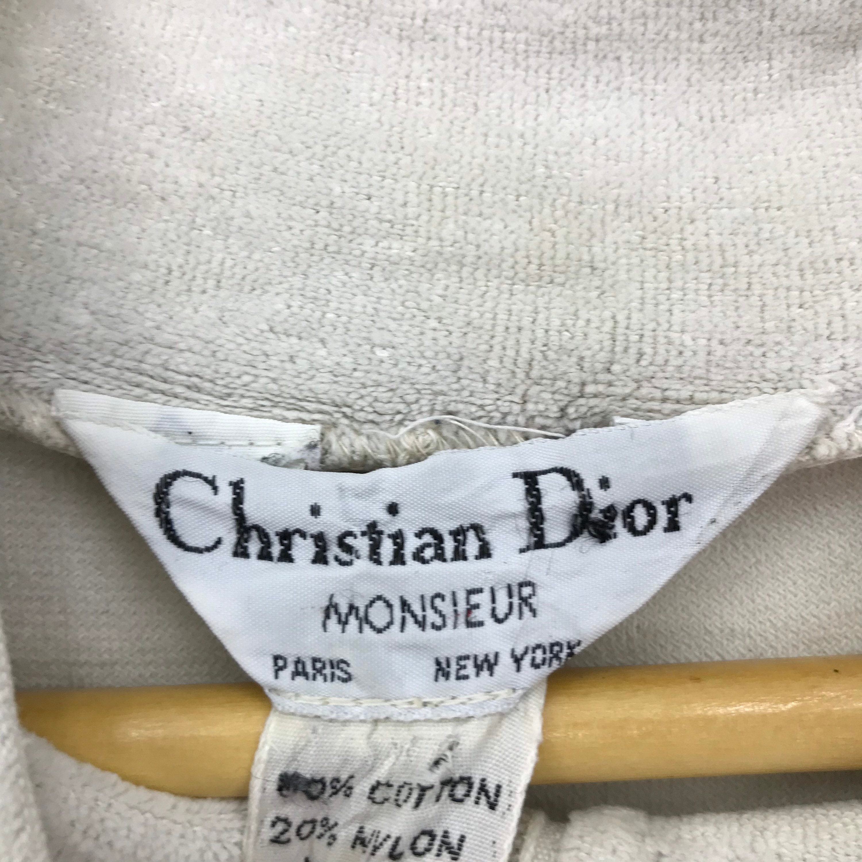 Vintage Christian Dior Sweatshirt CrewNeck Embroidery Spellout | Etsy