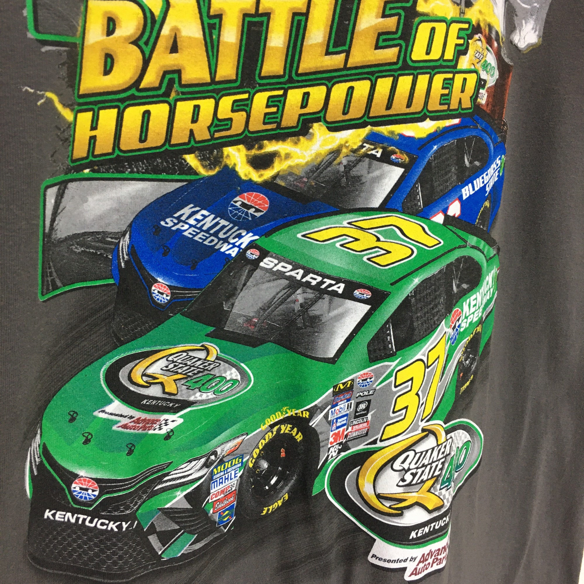 Kentucky Speedway Battle Of Horsepower Car Racing Motorsports T-Shirt