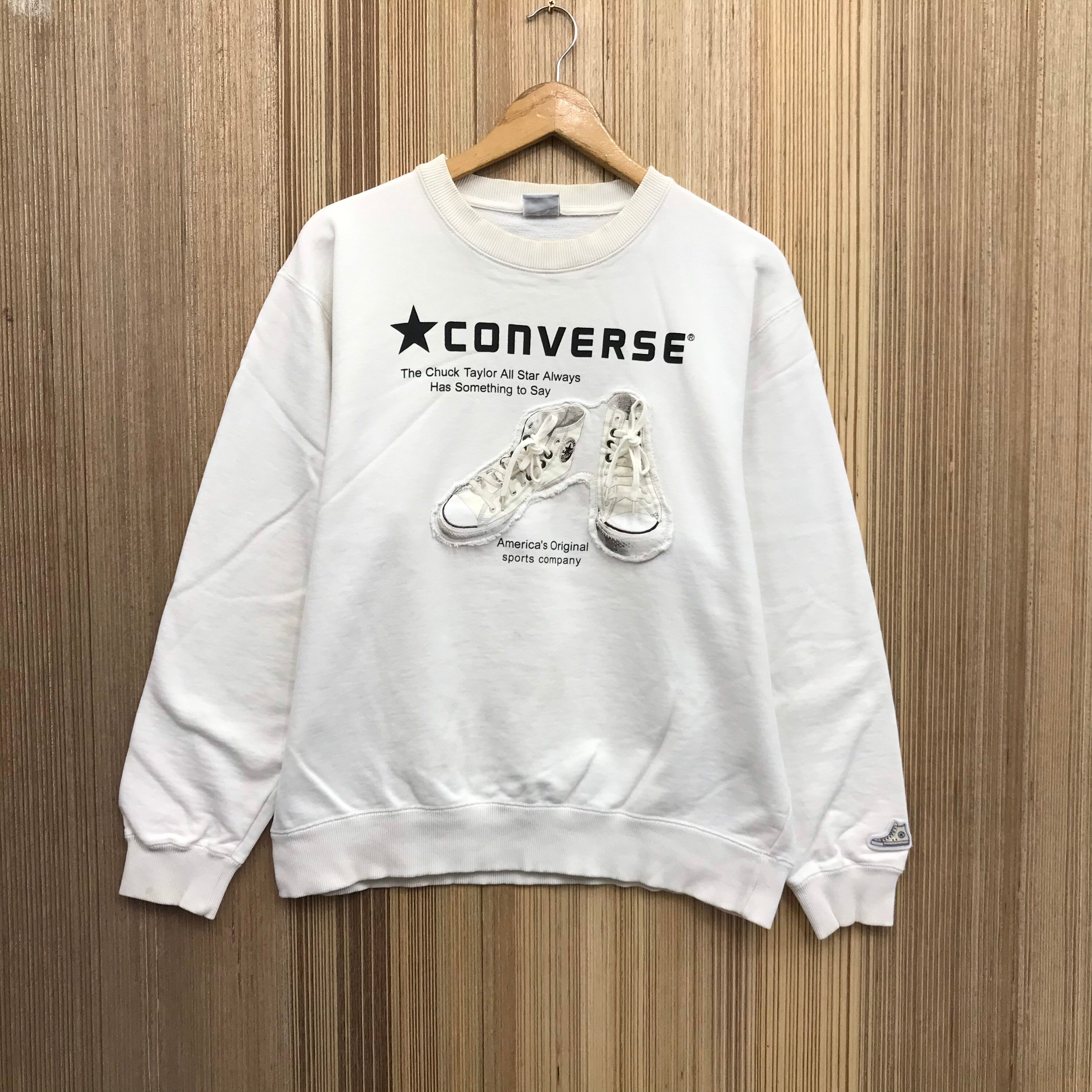 Converse Sweatshirt - Etsy