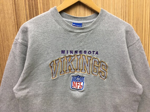 Champion vikings sweatshirt Clearance