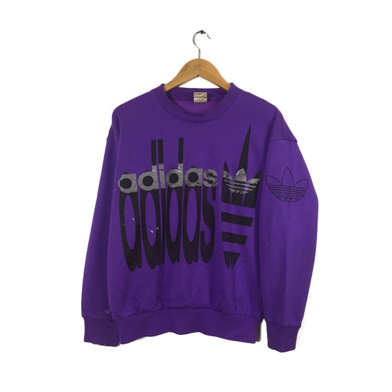 Vintage Adidas Sweatshirt Crewneck Biglogo Adidas