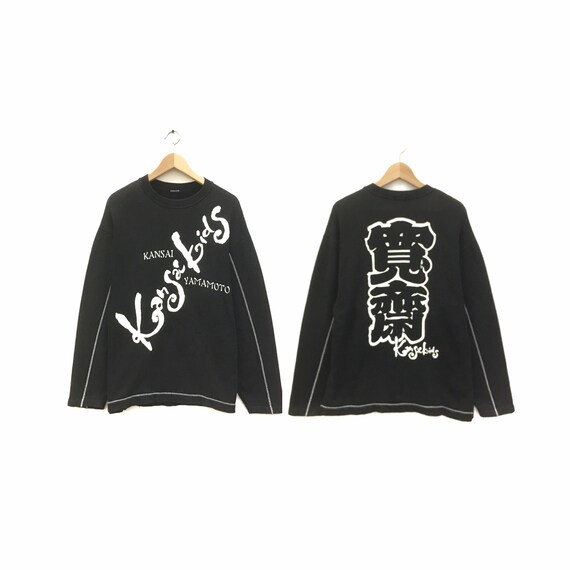 RARE!!! Vintage Kansai Yamamoto Sweatshirt Crewnec