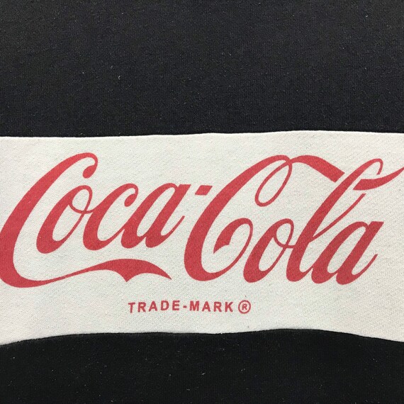 Rare Vintage Coca Cola Sweatshirt Biglogo Spell O Gem