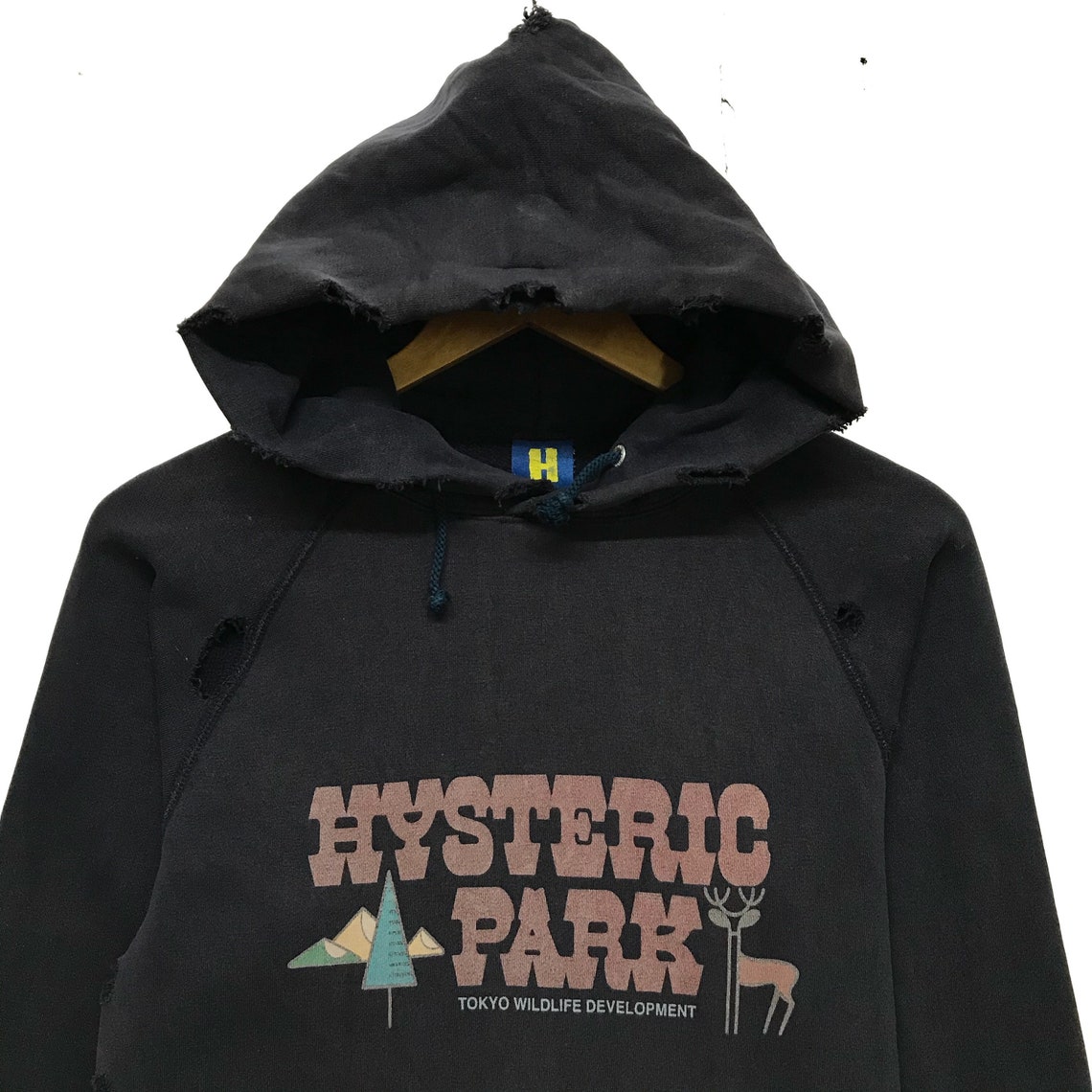 Rare Vintage Hysteric Glamour Sweatshirt Hoodie Big Logo | Etsy