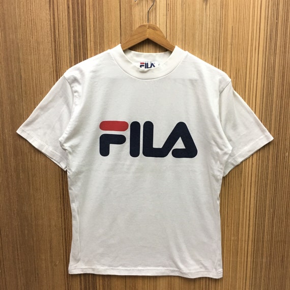 Rare Vintage FILA T-shirt Biglogo Spellout FILA Pullover - Etsy