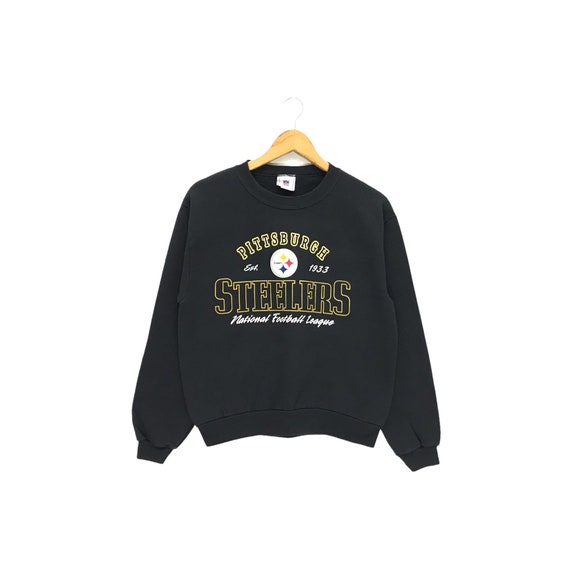 Steelers Adult Crewneck Sweatshirt College Letter